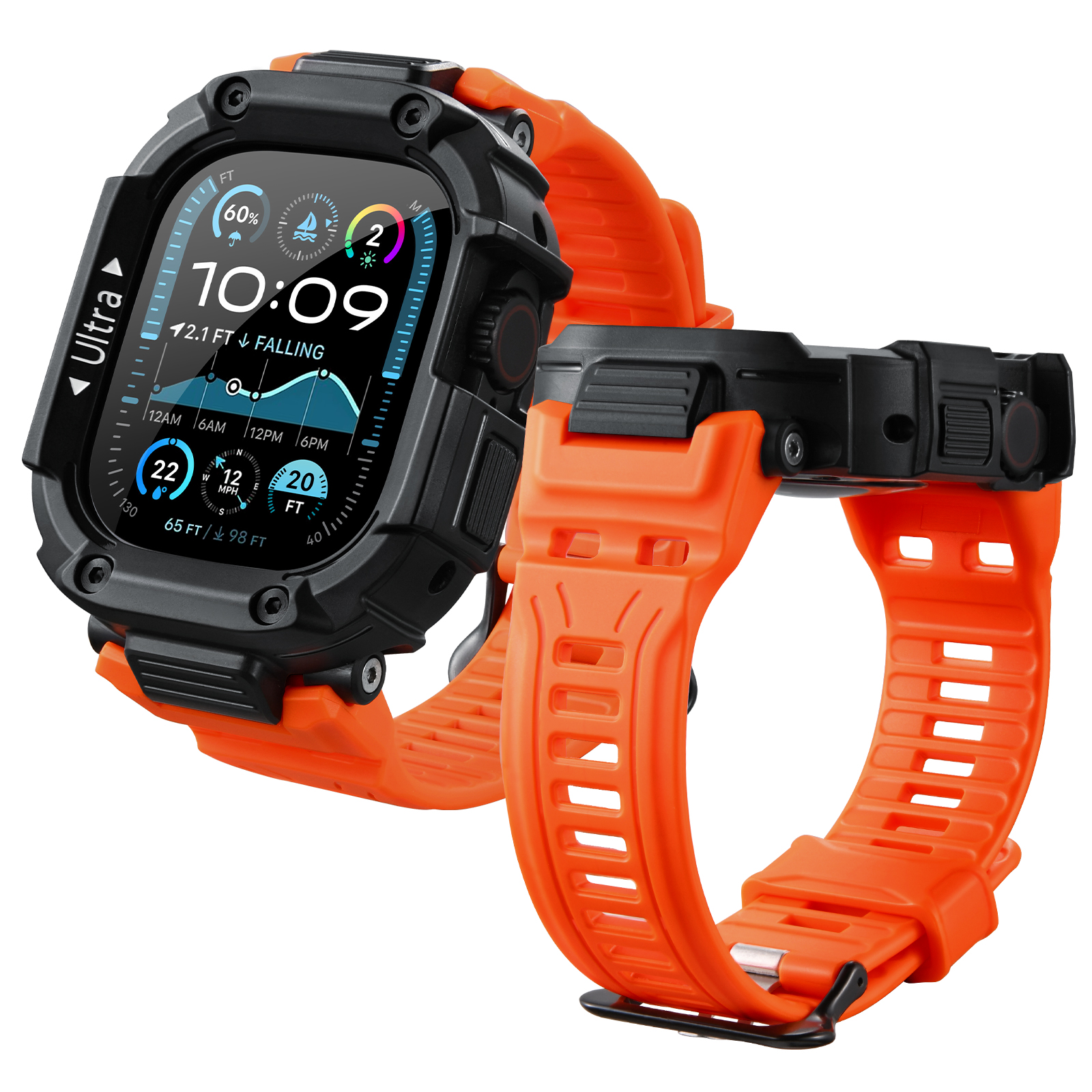 Watch Case Bumper - Oatsbasf for Apple Watch Ultra 1/2