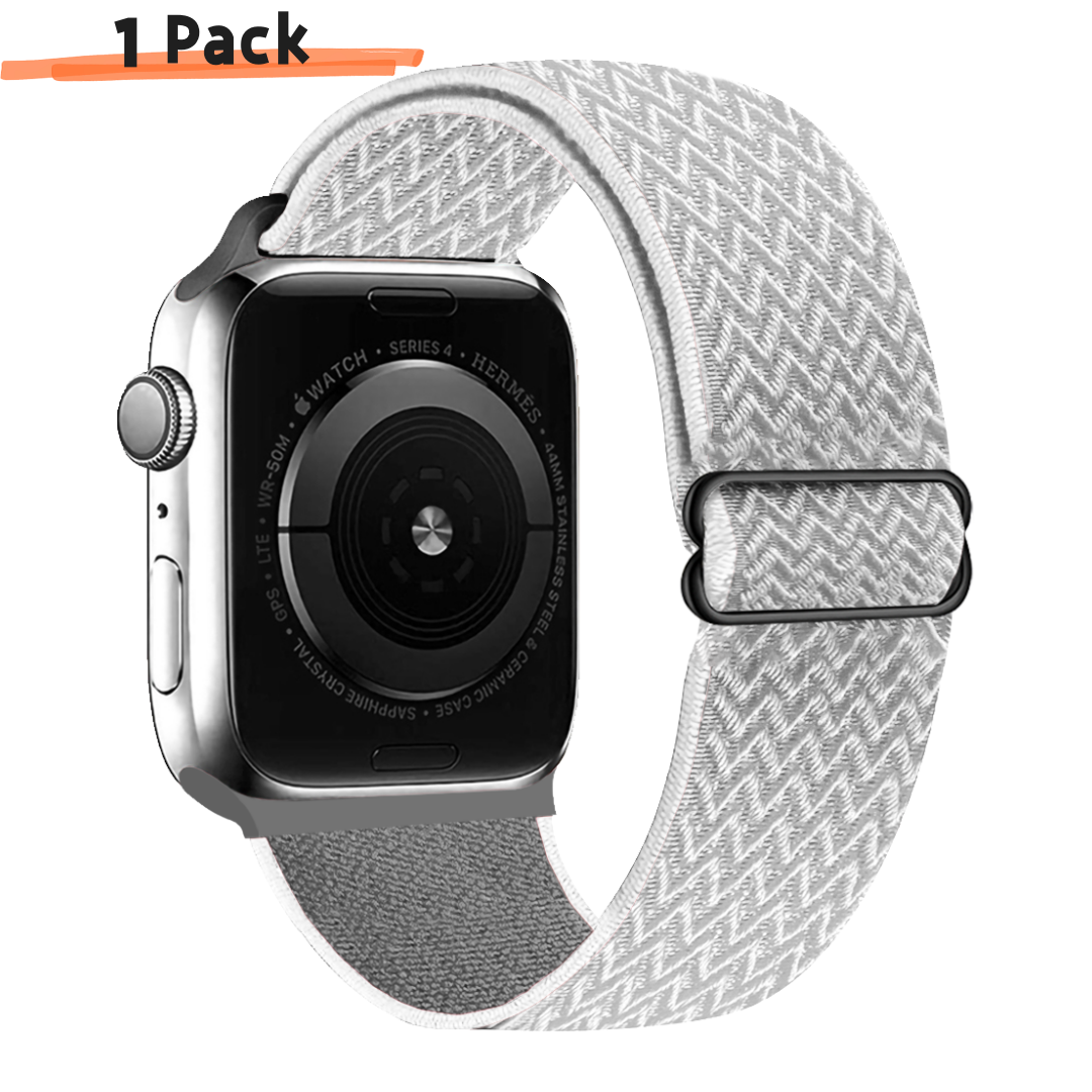 Nylon Stretchy Solo Loop Watch - مراجعة Solo Loop Strap وسعره