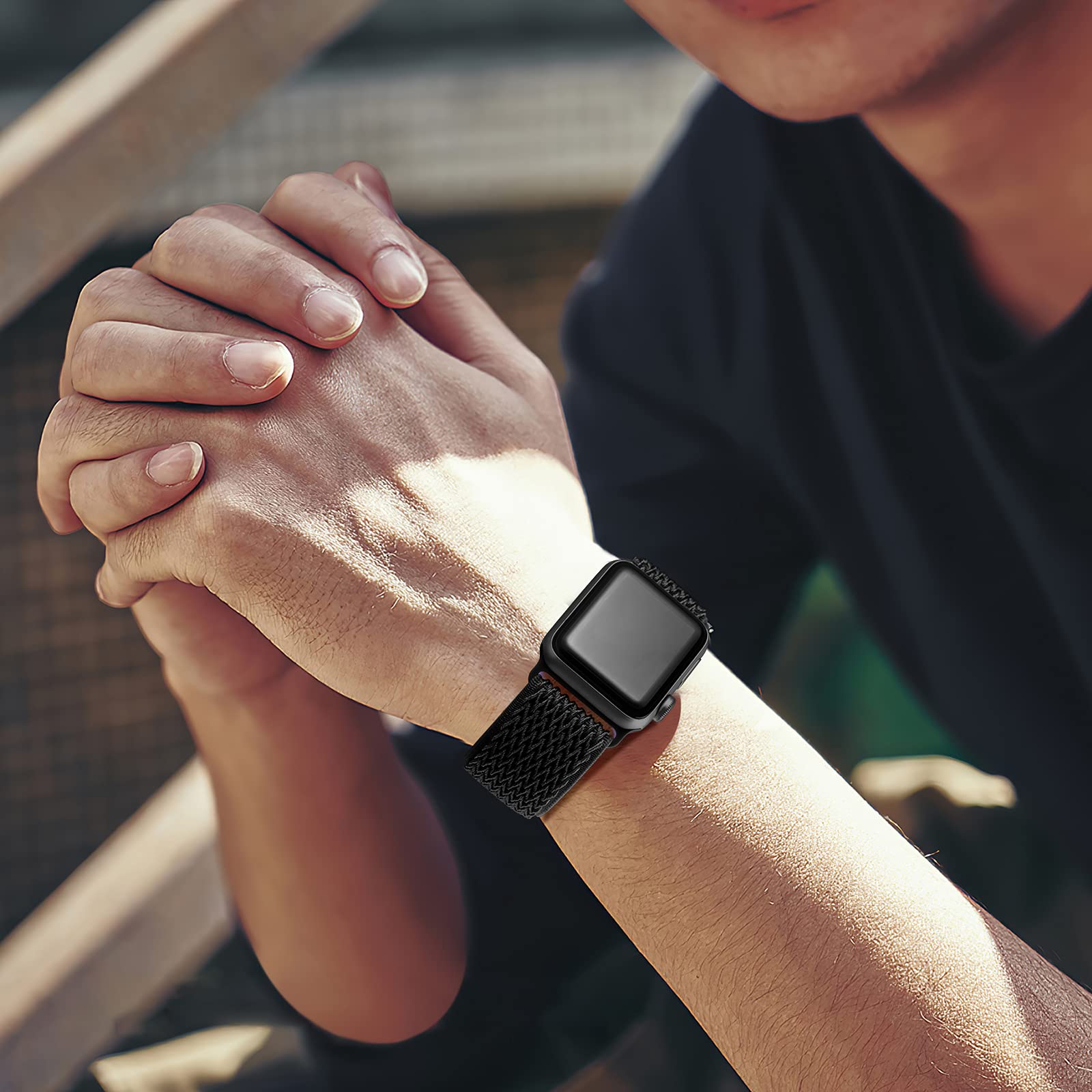 Nylon Stretchy Solo Loop Watch - مراجعة Solo Loop Strap وسعره
