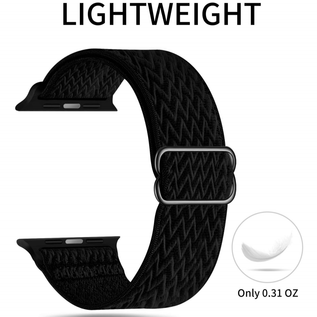 Nylon Stretchy Solo Loop Watch - مراجعة Solo Loop Strap وسعره