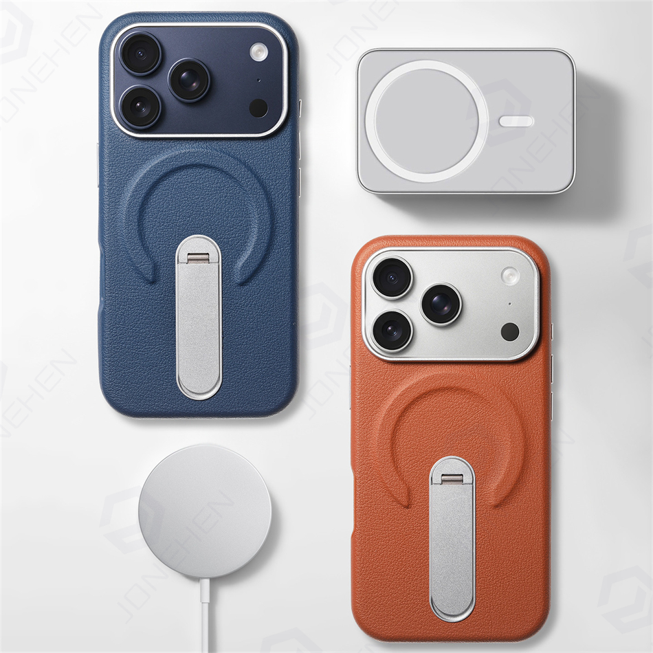 Magnetic Retro Leather Stand H - مراجعة Magnetic Charging Stand وسعره