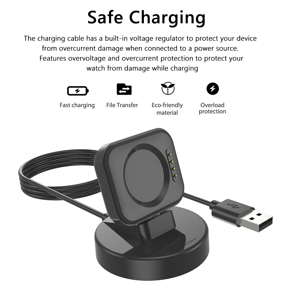 100cm Charger Dock Mobile Phon - مراجعة Android Smartwatch Accessories وسعره