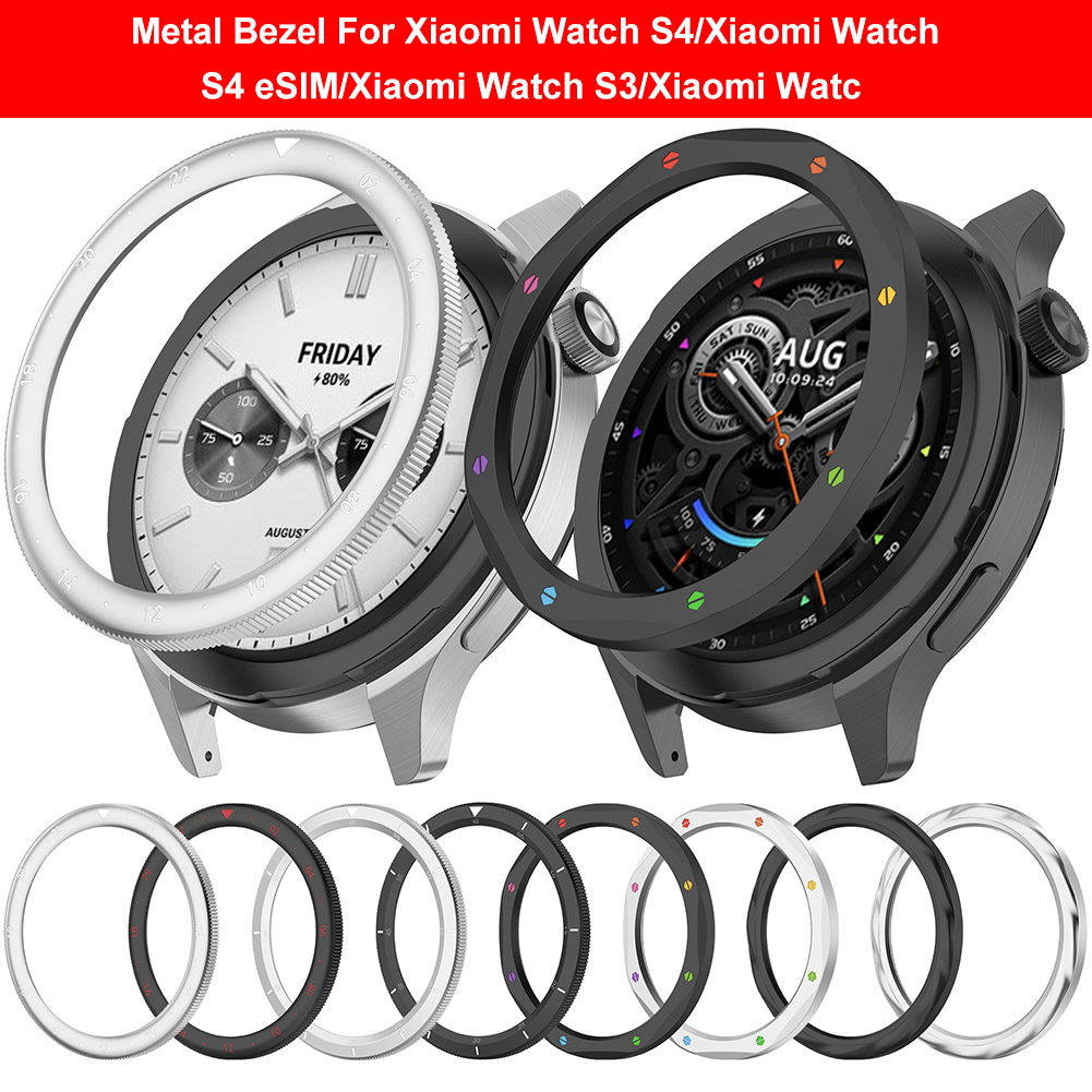 Metal Bezel for  Xiaomi Watch  - مراجعة Xiaomi Smartwatch S3 Accessories وسعره