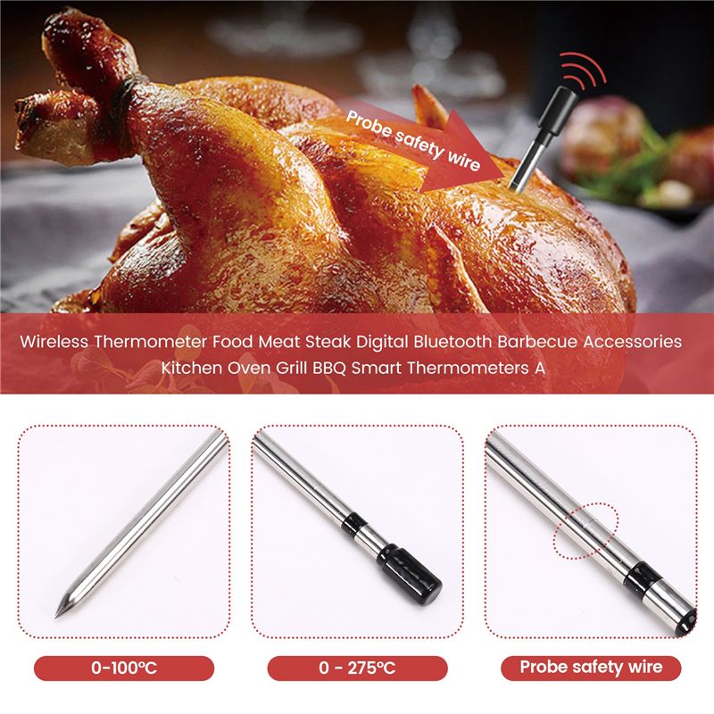 AT84-Wireless Thermometer Food - مراجعة Smart Accessories وسعره