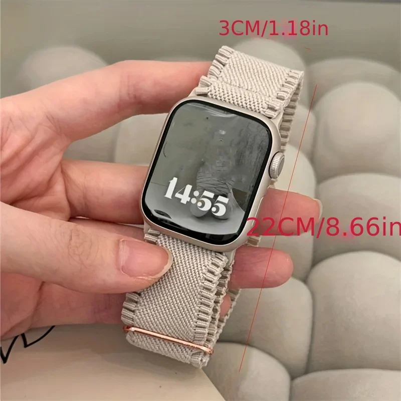 Woman Lace Elastic Nylon Band  - مراجعة Solo Loop Strap وسعره