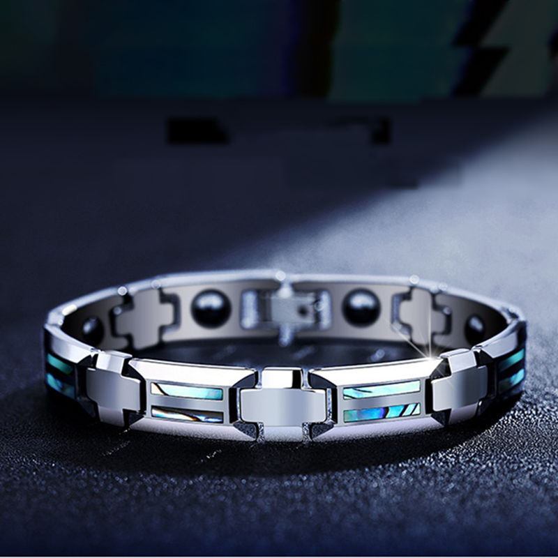 10mm Havey Punk Black Ceramic  - مراجعة Ceramic Link Bracelet وسعره