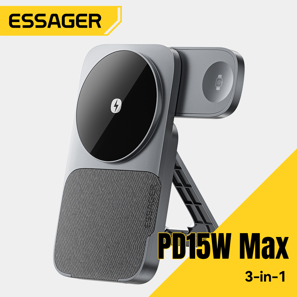 Essager 3-in-1 Portable Foldin - مراجعة Smartwatch Ac وسعره