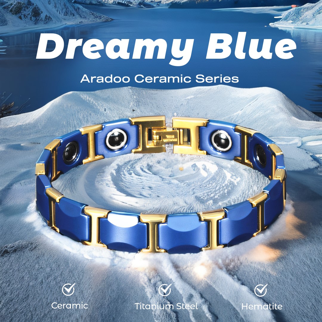 Dreamy Blue Ceramic Bracelet T - مراجعة Ceramic Link Bracelet وسعره