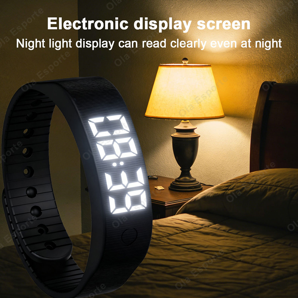 Smart Bracelet LED Digital Wat - مراجعة Android Smartwatch Accessories وسعره