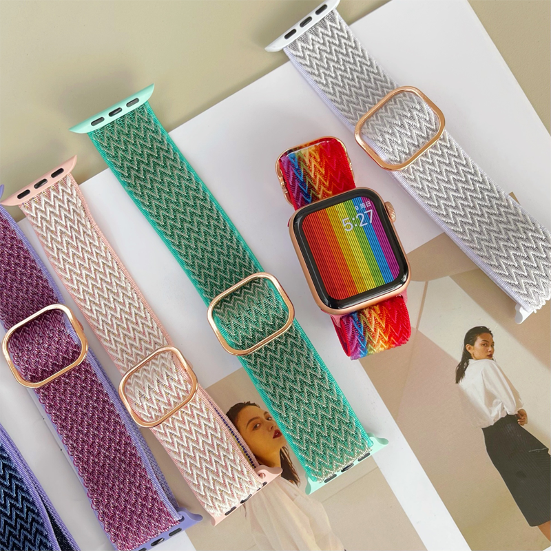 Nylon Strap for Apple Watch Ba - مراجعة Solo Loop Strap وسعره