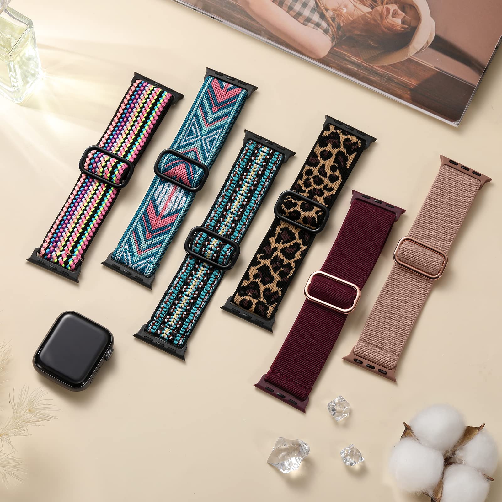 Nylon Strap for Apple Watch Ba - مراجعة Solo Loop Strap وسعره