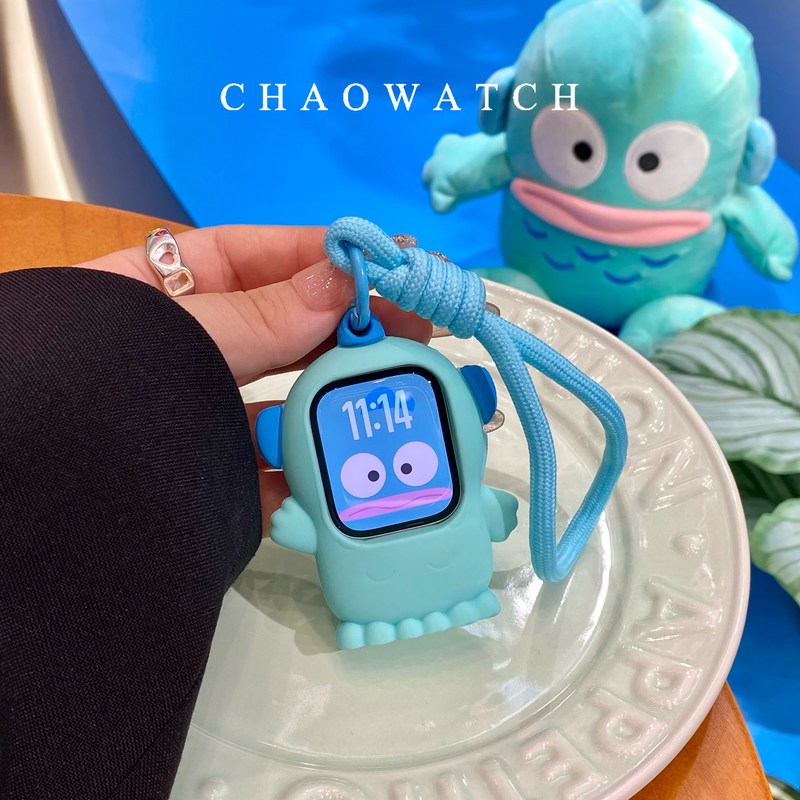 In Stock Sanrio Hangyodon Stra - مراجعة Watch Case Bumper وسعره