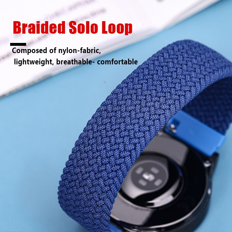 20mm/22mm Braided Solo Loop St - مراجعة Solo Loop Strap وسعره