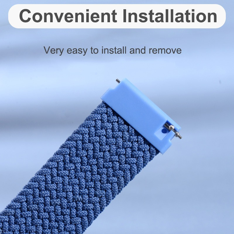20mm/22mm Braided Solo Loop St - مراجعة Solo Loop Strap وسعره