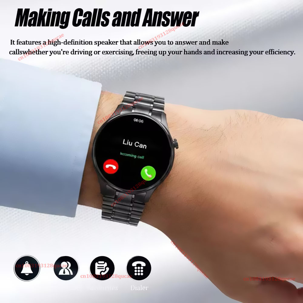 Business New Men's Smart Watch - مراجعة Smartwatch X12 وسعره