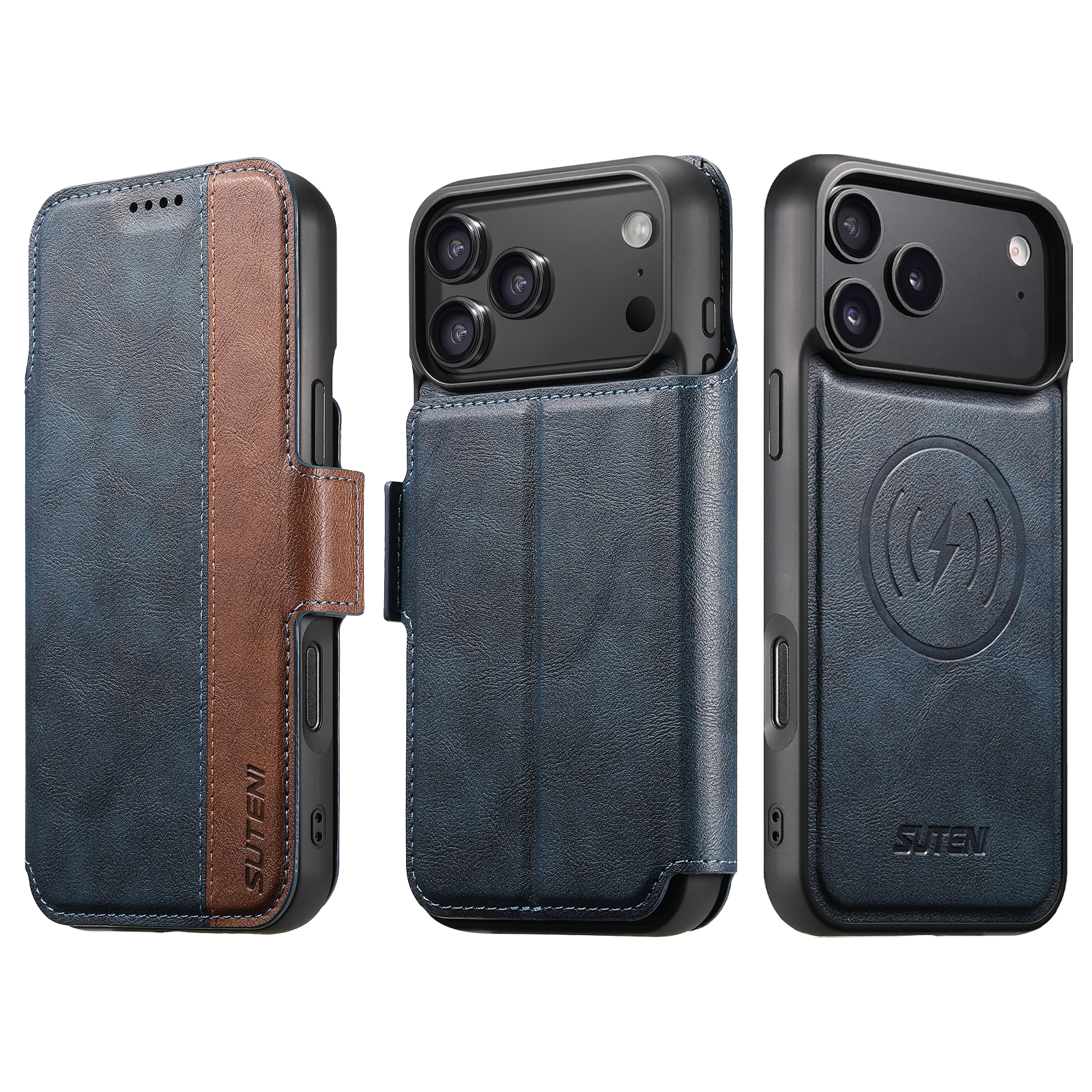 SUTENI Faux Leather Wireless C - مراجعة Magnetic Charging Stand وسعره