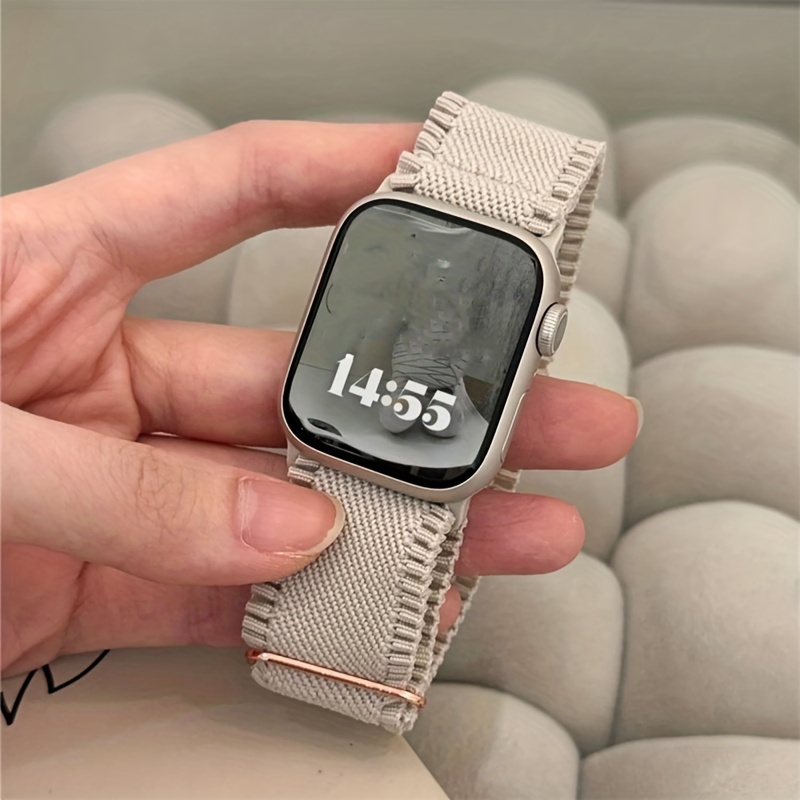 Lace Nylon Watch Band Compatib - مراجعة Solo Loop Strap وسعره