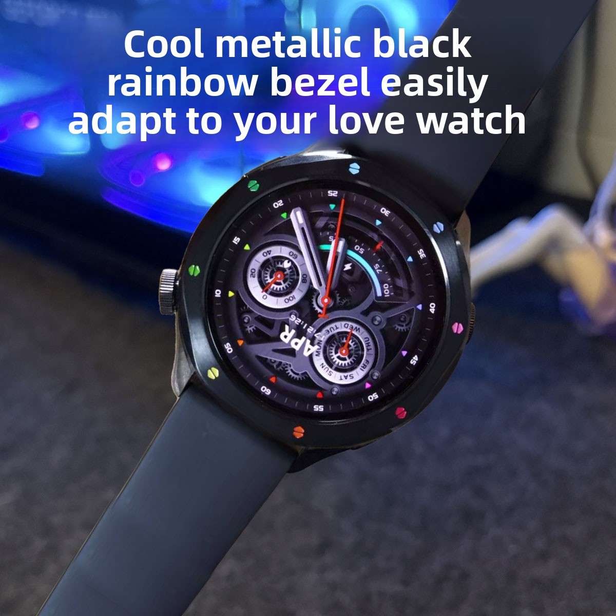 Metal Bezel Ring Watch Bezel S - مراجعة Xiaomi Smartwatch S3 Accessories وسعره