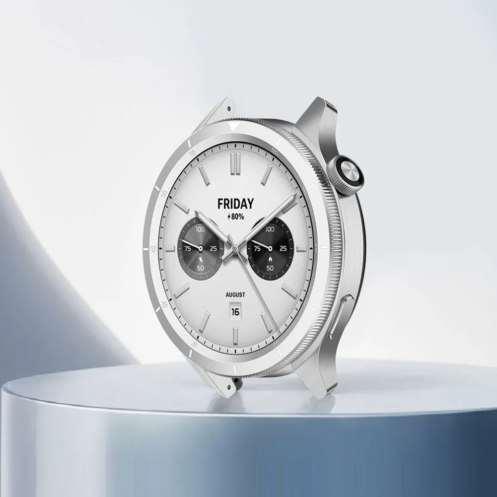 Metal Bezel Rings For Xiaomi W - مراجعة Xiaomi Smartwatch S3 Accessories وسعره
