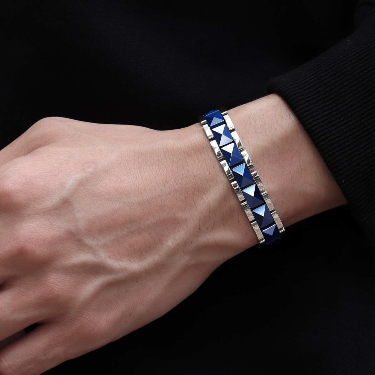 ARADOO Premium Ceramic Titaniu - مراجعة Ceramic Link Bracelet وسعره
