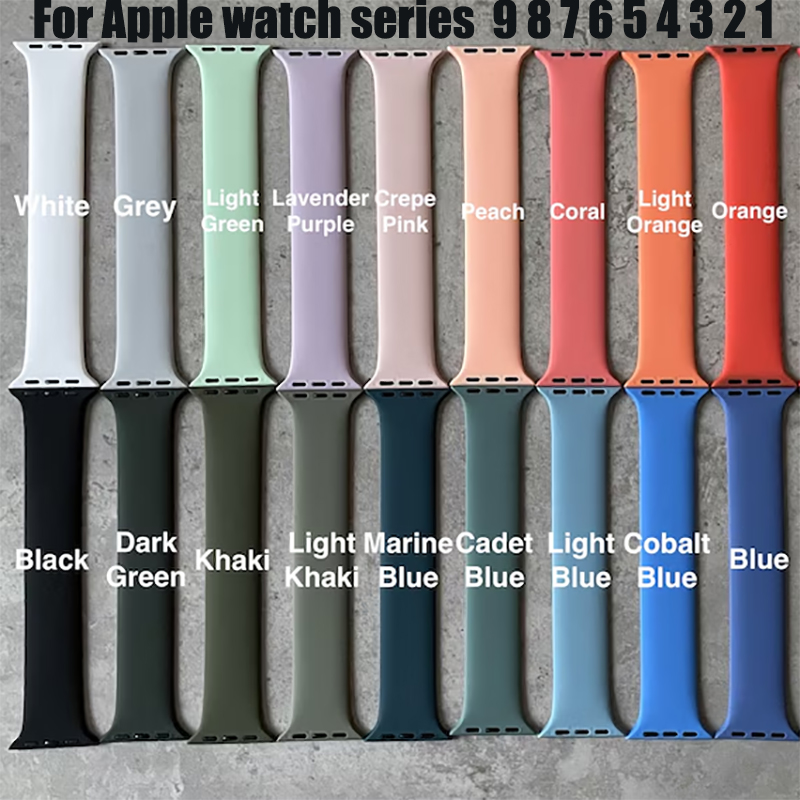 Solo Loop silicone for apple W - مراجعة Solo Loop Strap وسعره
