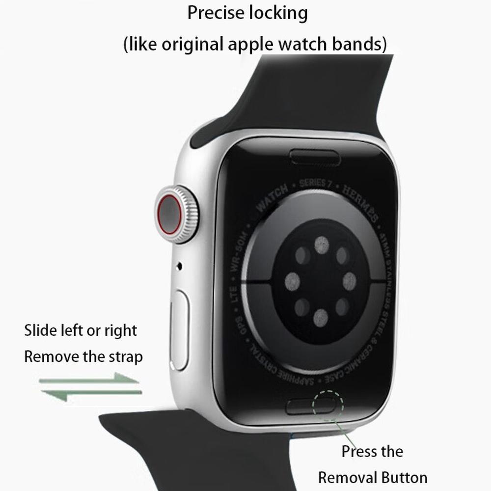 Solo Loop silicone for apple W - مراجعة Solo Loop Strap وسعره