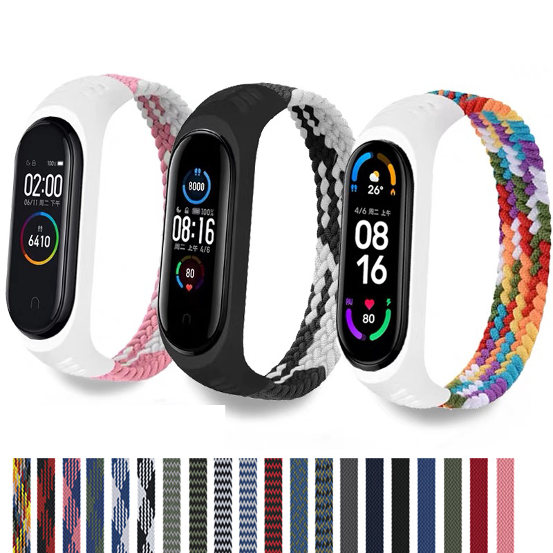 Watchband for xiaomi Mi band 7 - مراجعة Solo Loop Strap وسعره