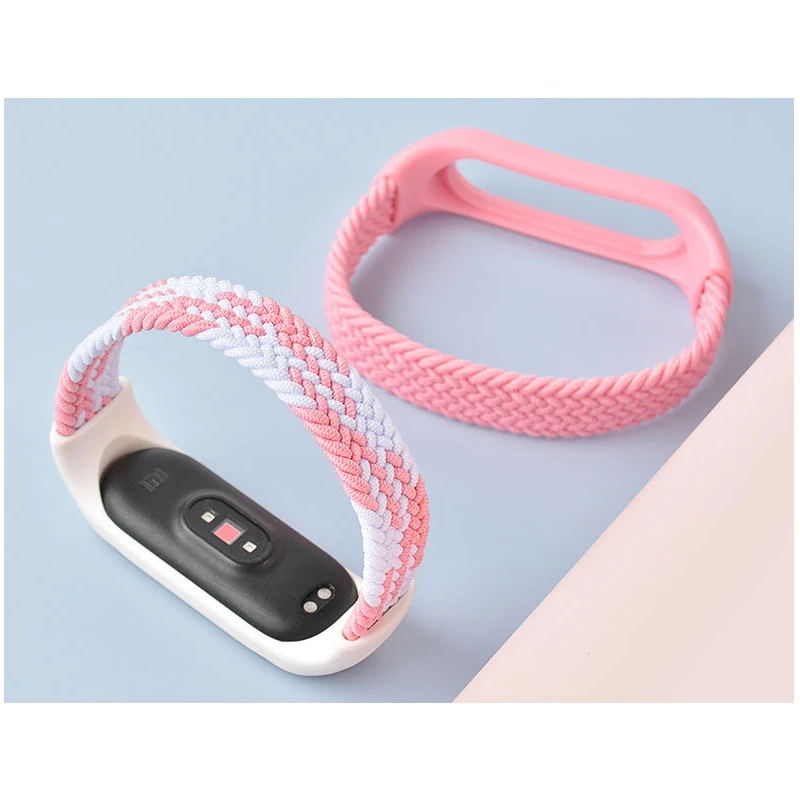 Watchband for xiaomi Mi band 7 - مراجعة Solo Loop Strap وسعره