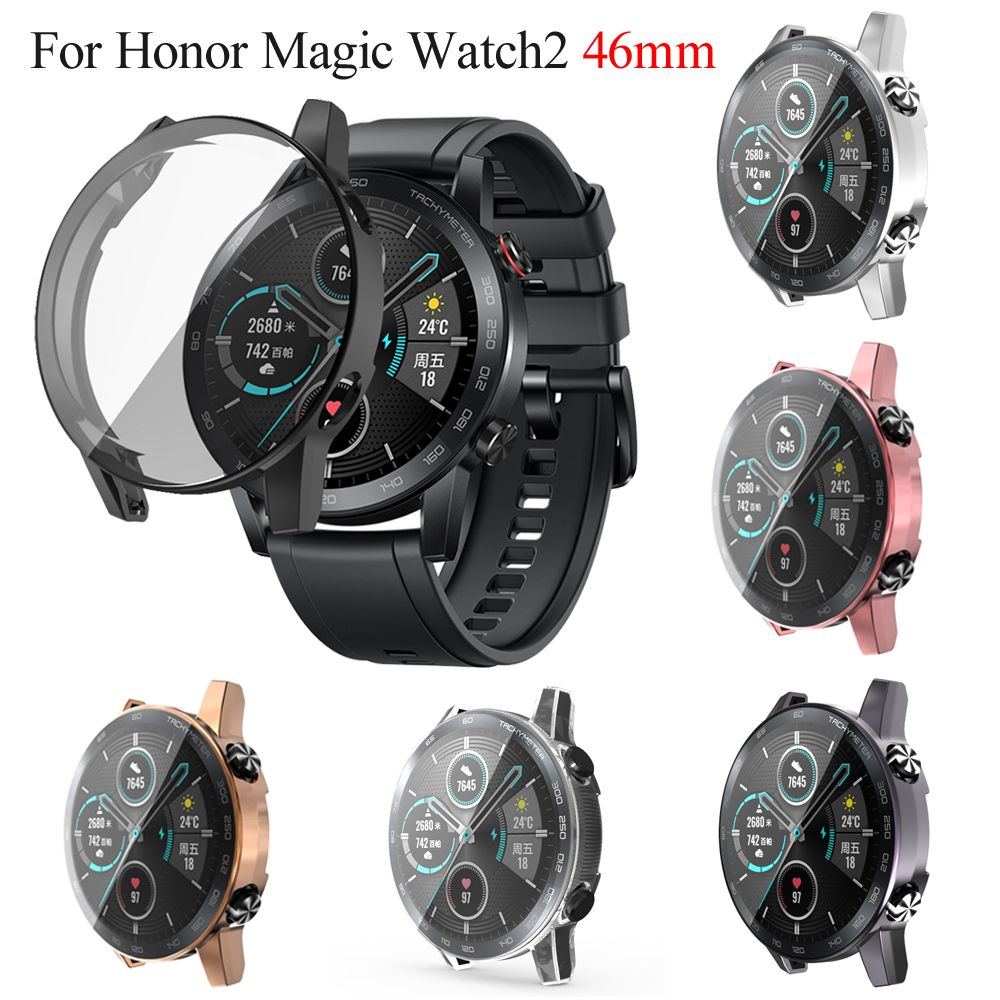 New Ultra Thin Full Cover Plat - مراجعة Android Smartwatch Accessories وسعره