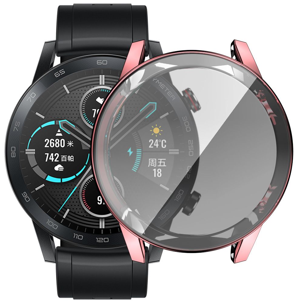 New Ultra Thin Full Cover Plat - مراجعة Android Smartwatch Accessories وسعره