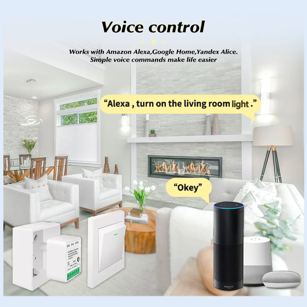 For Tuya Mini Smart WiFi Switc - مراجعة Smart Accessories وسعره