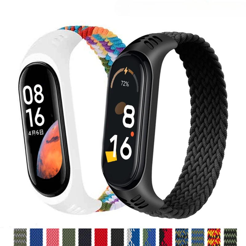 Bracelet for Xiaomi Mi band 6  - مراجعة Solo Loop Strap وسعره