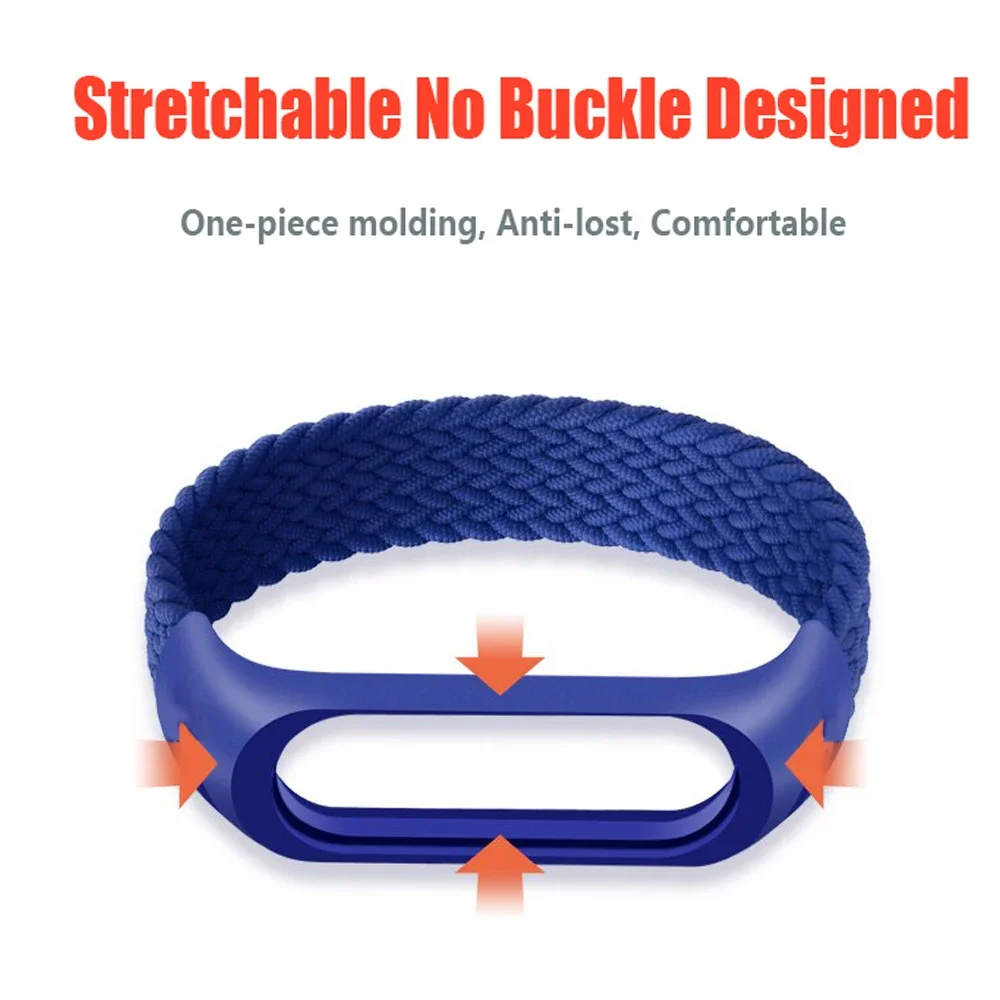 Bracelet for Xiaomi Mi band 6  - مراجعة Solo Loop Strap وسعره