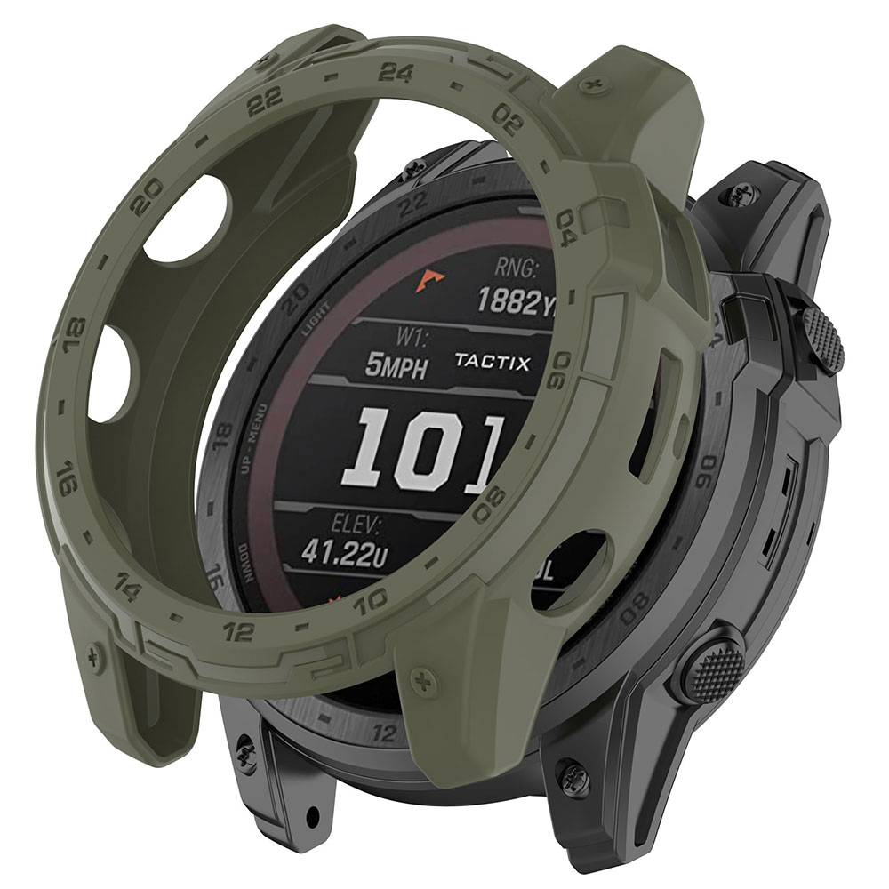 TPU Silicone Case + Tempered G - مراجعة Android Smartwatch Accessories وسعره