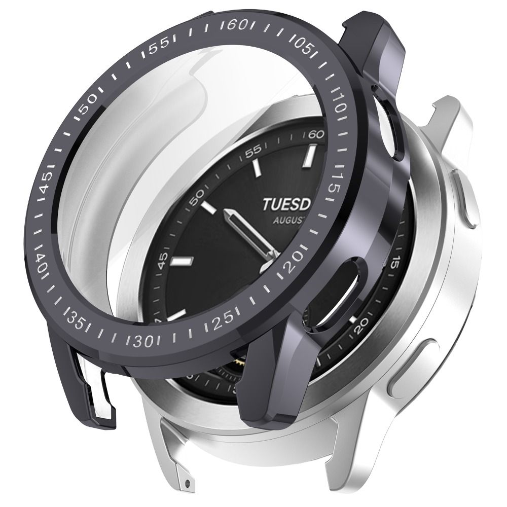 New Full Cover TPU Case Bumper - مراجعة Xiaomi Smartwatch S3 Accessories وسعره