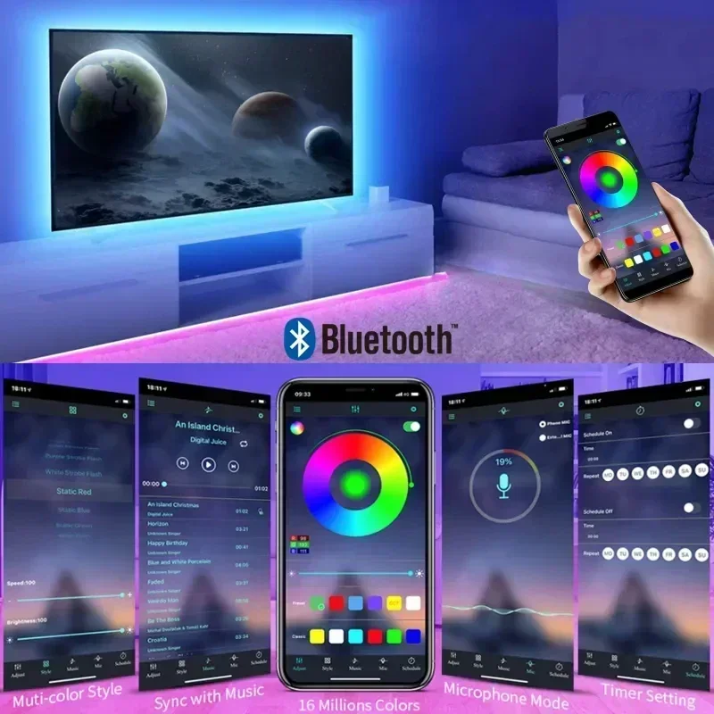 Smart RGB LED Gaming Light Str - مراجعة Smart Accessories وسعره