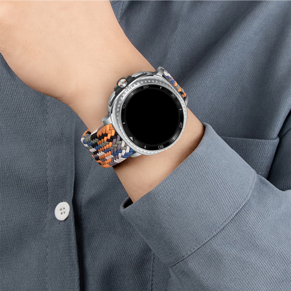 Magnetic Nylon Strap for Samsu - مراجعة Solo Loop Strap وسعره