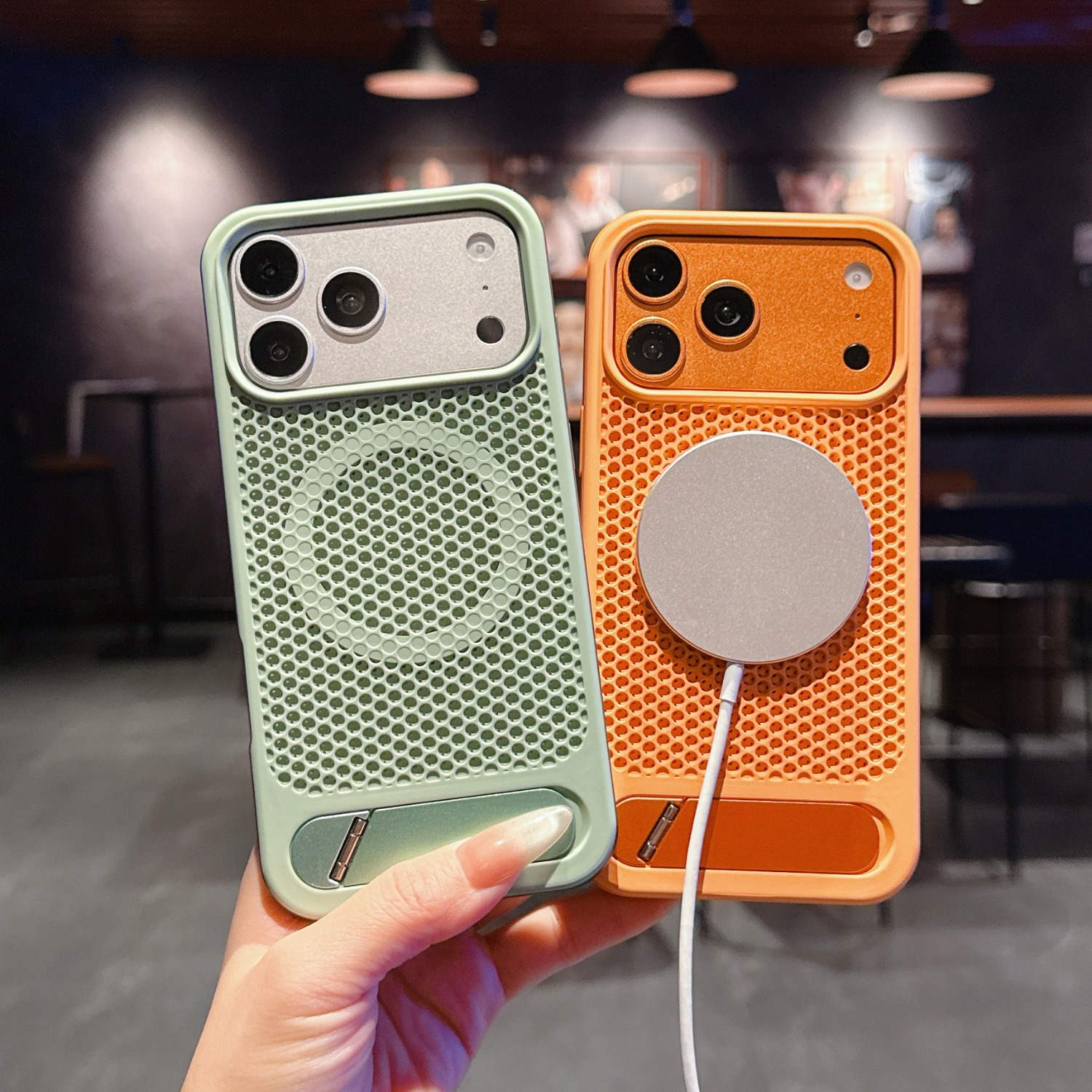 Magnetic Cooling Phone Case Fo - مراجعة Magnetic Charging Stand وسعره