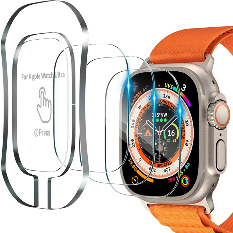 Tempered Glass For Apple Watch - مراجعة Watch Case Bumper وسعره