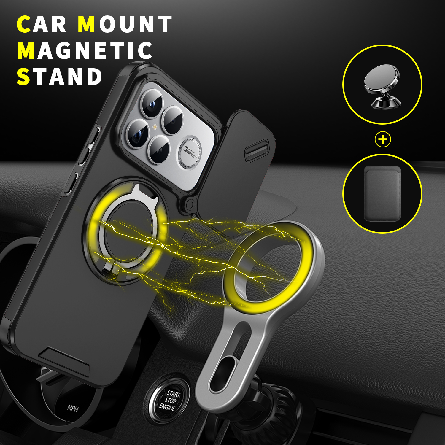 Magnetic Wireless Charging Rin - مراجعة Magnetic Charging Stand وسعره