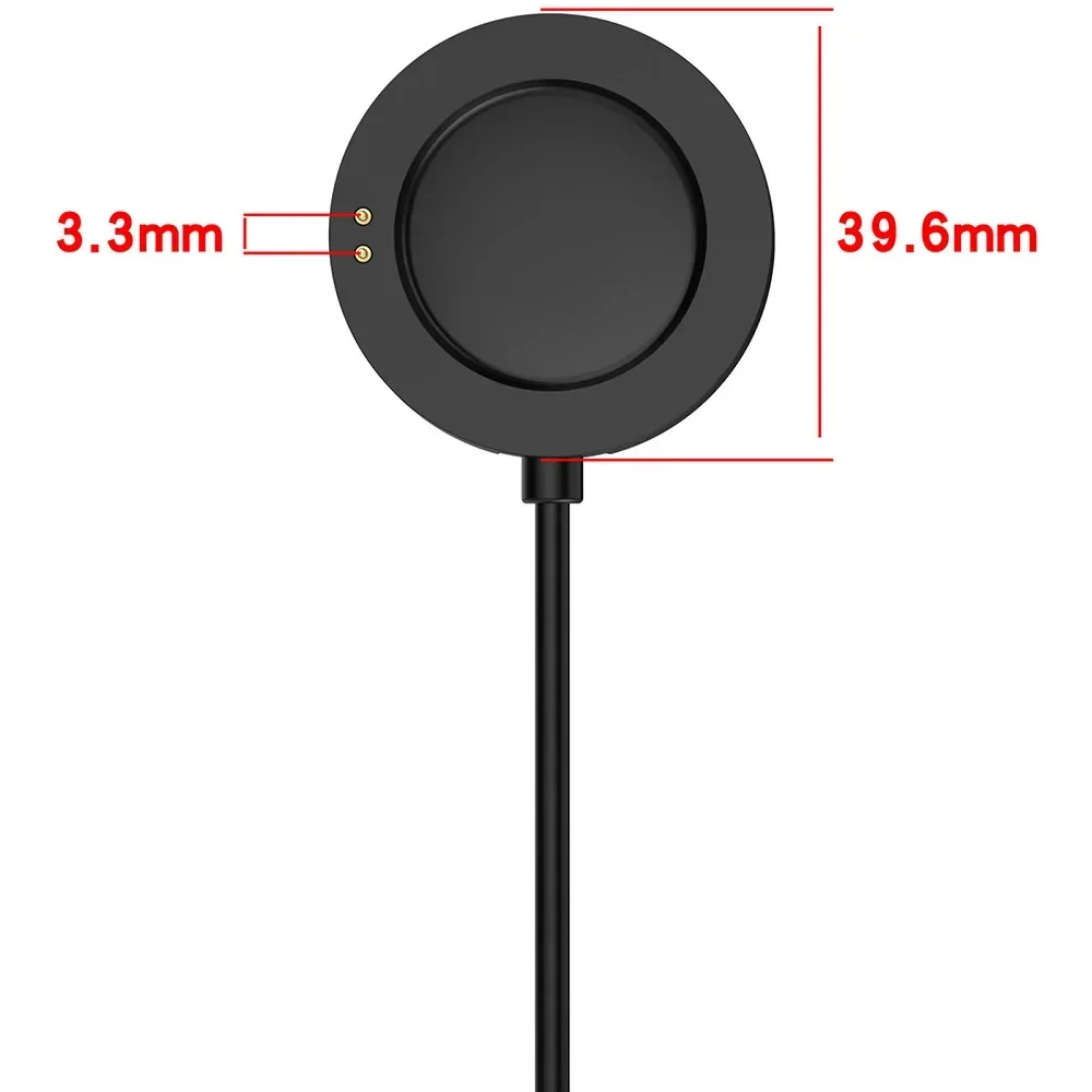 White Smartwatch Charging Cabl - مراجعة Xiaomi Smartwatch S3 Accessories وسعره