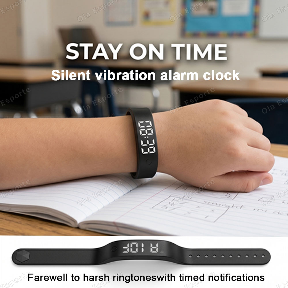 Vibrating Alarm Clock Watch He - مراجعة Smartwatch X12 وسعره