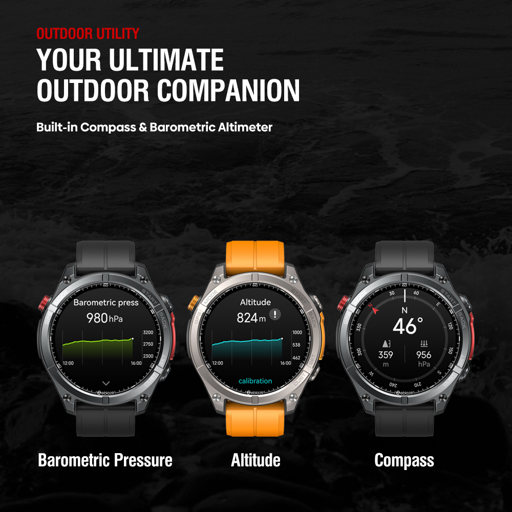 NEW Zeblaze Stratos 4 GPS Smar - مراجعة Smartwatch X12 وسعره