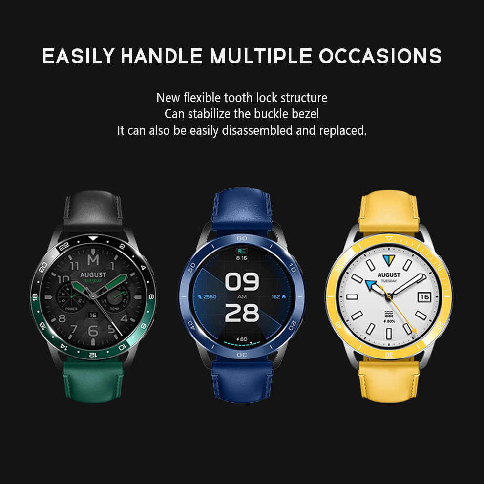 Bezel Ring For Xiaomi Watch S3 - مراجعة Xiaomi Smartwatch S3 Accessories وسعره