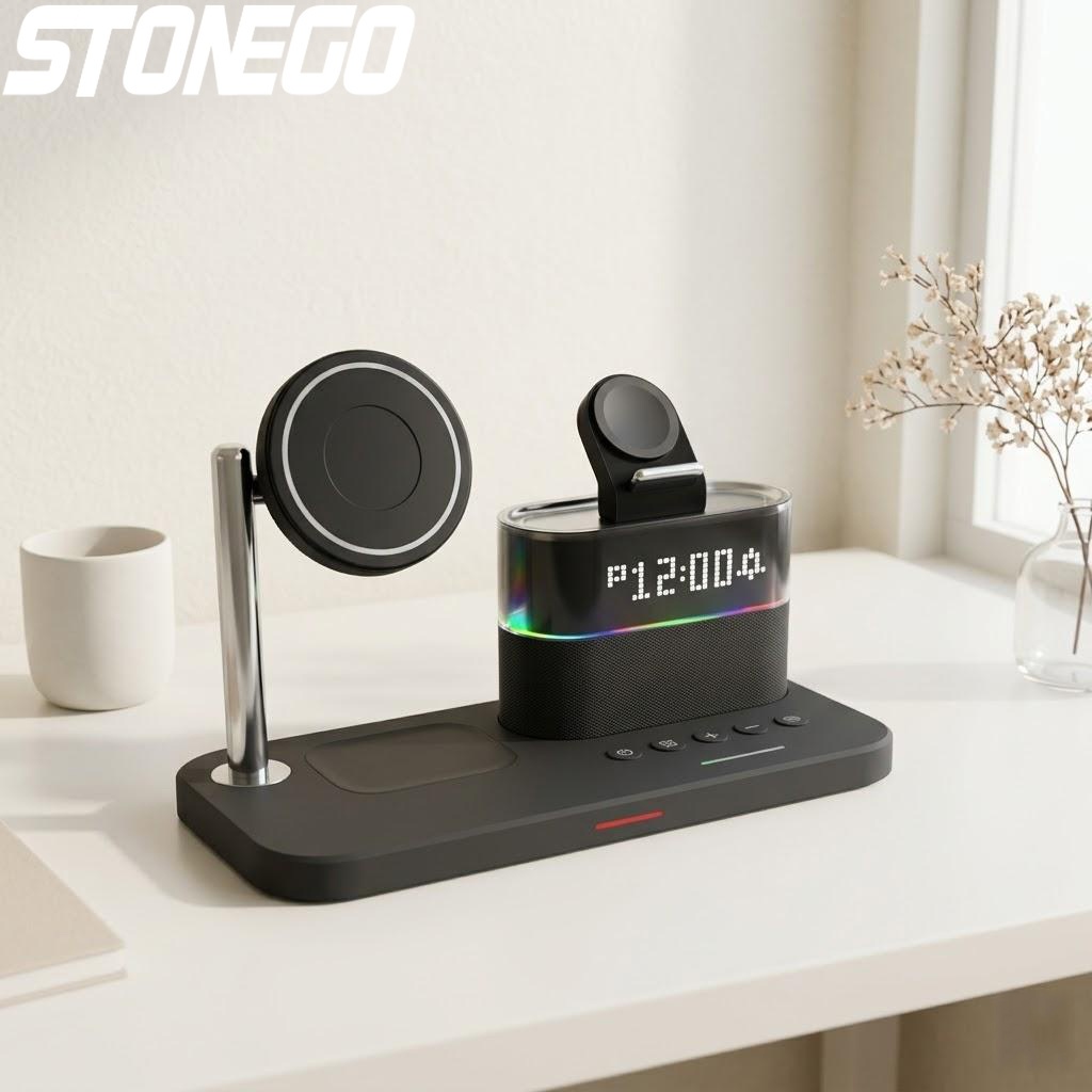 15W Fast Wireless Charger 3 in - مراجعة Motorola Smartwatch Accessories وسعره