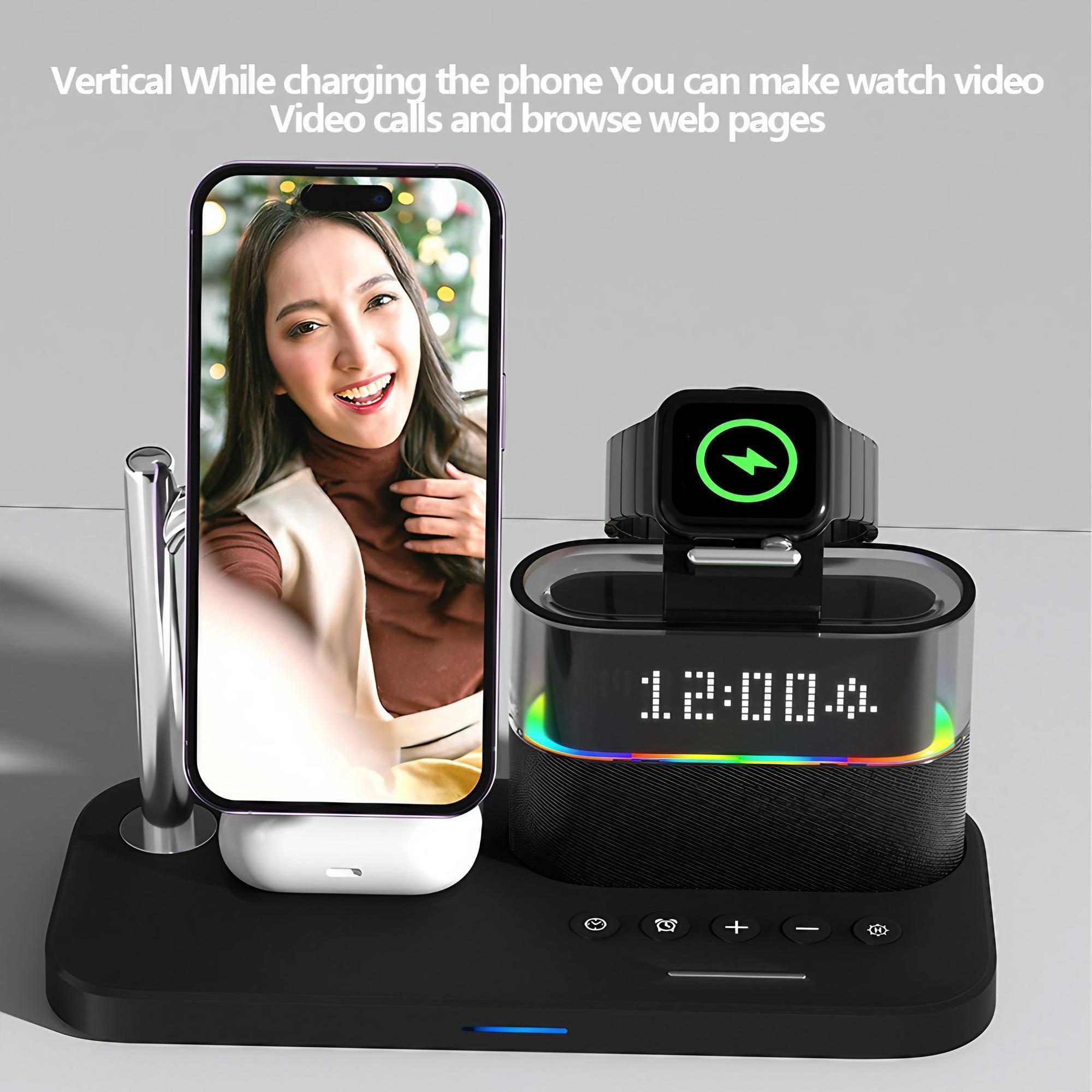 15W Fast Wireless Charger 3 in - مراجعة Motorola Smartwatch Accessories وسعره