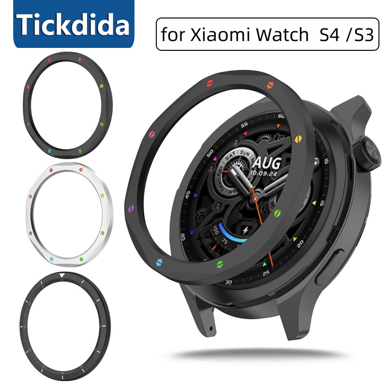 Metal Bezel Ring Case For Xiao - مراجعة Xiaomi Smartwatch S3 Accessories وسعره