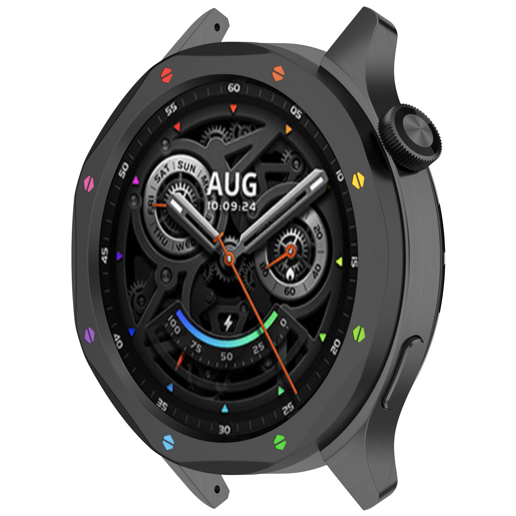 Metal Bezel Ring Case For Xiao - مراجعة Xiaomi Smartwatch S3 Accessories وسعره