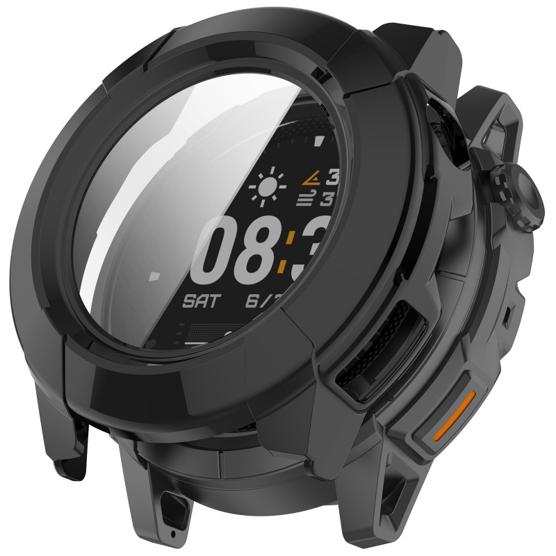 PC+Tempered Glass Case for COR - مراجعة Android Smartwatch Accessories وسعره