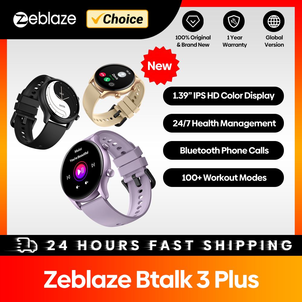 New Zeblaze Btalk 3 Plus Voice - مراجعة Smartwatch X12 وسعره